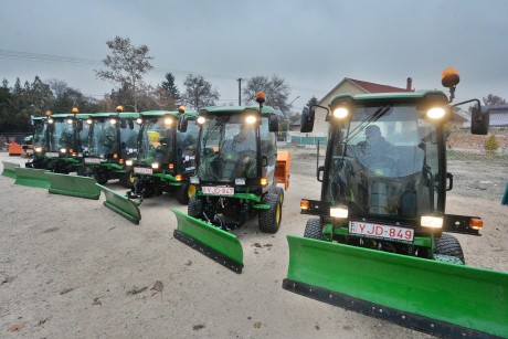 Téli útüzemeltetésre váltott a Városgondnokság