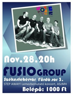 A Fusio Group lemezbemutató koncertje A Szabadművelődés Házában
