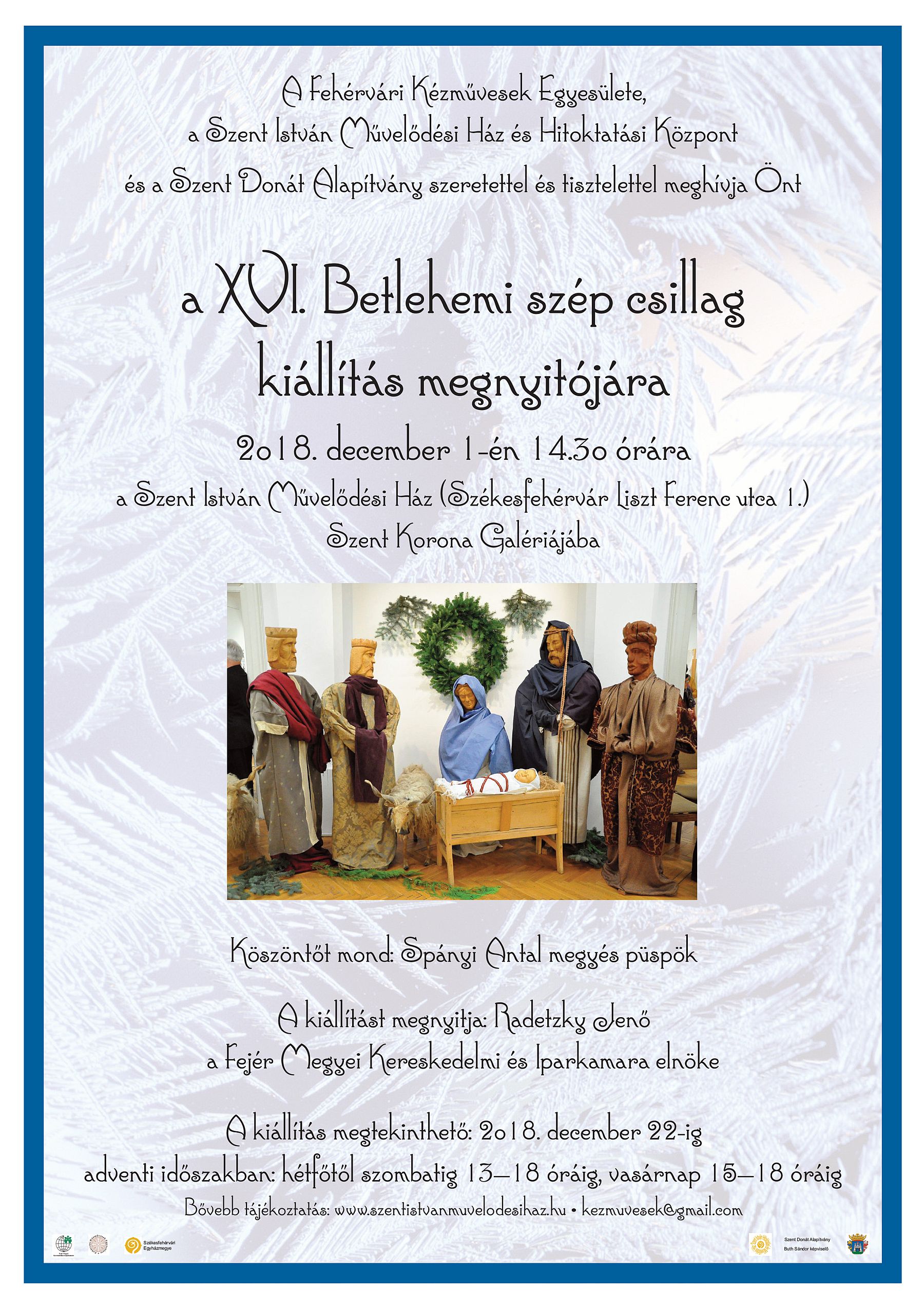 Szombaton nyílik a XVI. Betlehemi Szép Csillag kiállítás