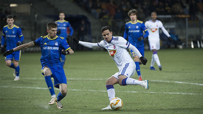 Lehűtötte a kedélyeket a BATE - két góllal kikapott a Vidi Boriszovban