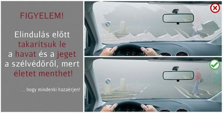 Láss tisztán, hogy mindenki hazaérjen!