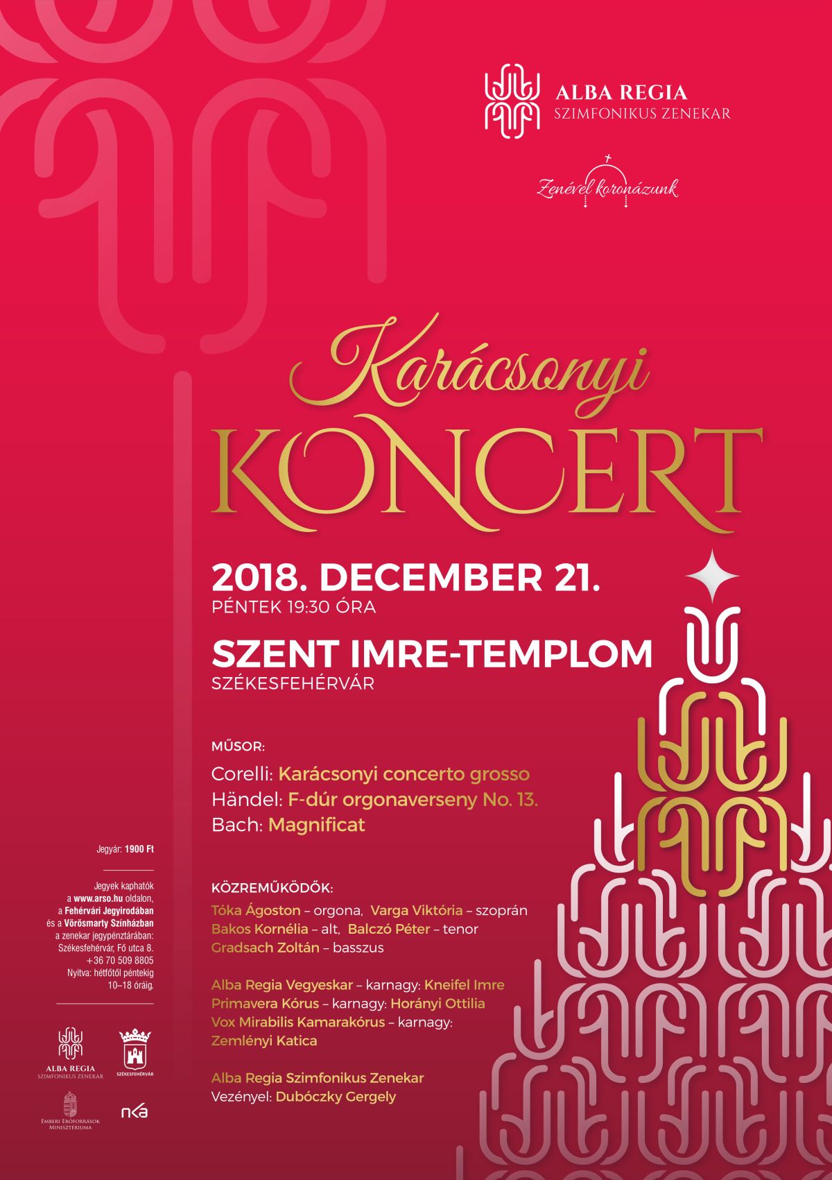 Bach Magnificat-ja is felcsendül december 21-én a Szent Imre templomban