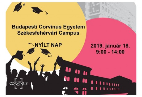 Nyílt napra várják a diákokat január 18-án a Corvinus Székesfehérvári Campusán