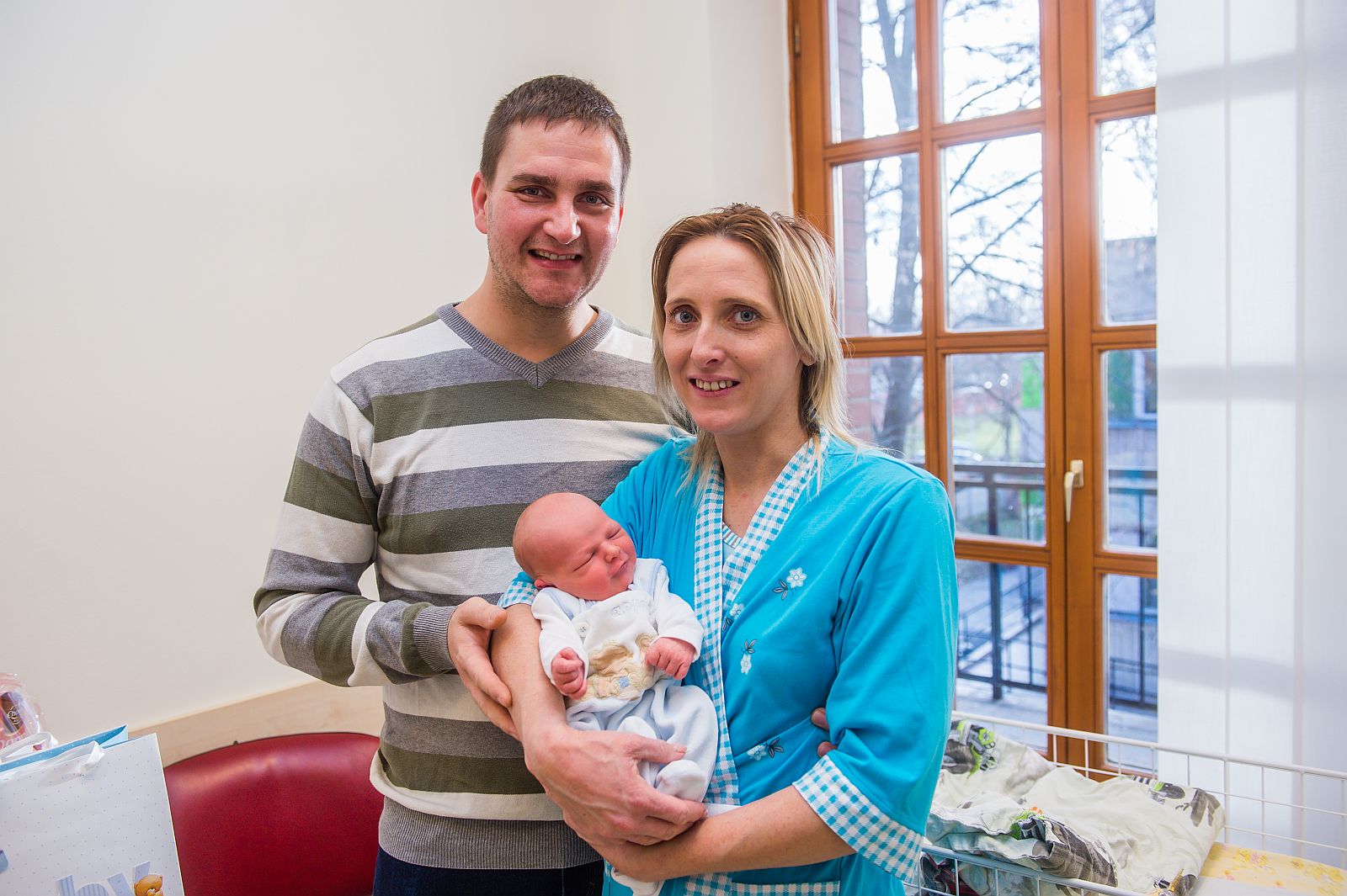 Bokor Roland a 2019-es év első fehérvári kisbabája