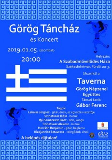 Görög folkest lesz szombaton A Szabadművelődés Házában