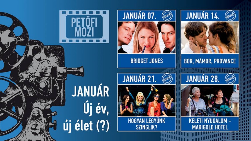 Folytatódnak a vetítések a Petőfi moziban - januárban még két filmet láthatunk