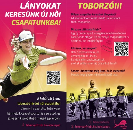 Női csapatához keres játékosokat a Fehérvár Frizbi Sportegyesület