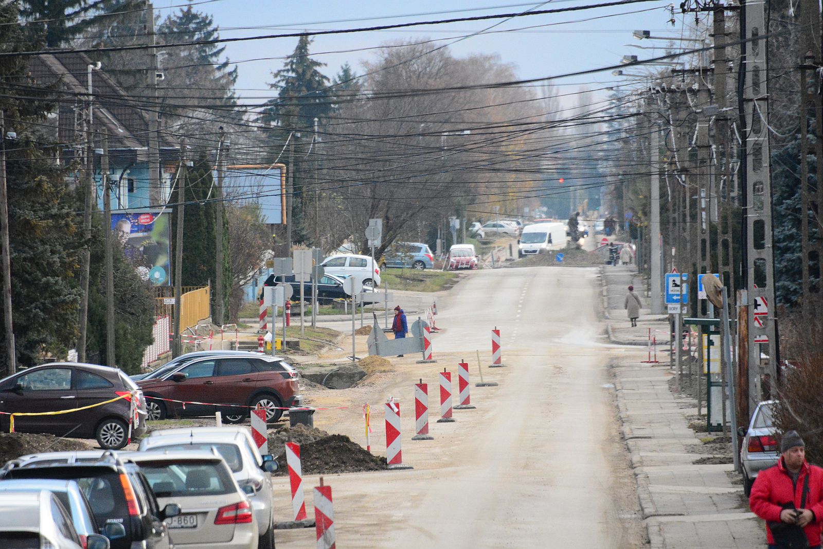 Péntektől változik a forgalmi rend a Fiskális úton - egyirányú lesz a Kassai és a Pozsonyi között