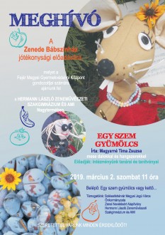 Egy szem gyümölcs - jótékonysági előadás a Zeneiskolában