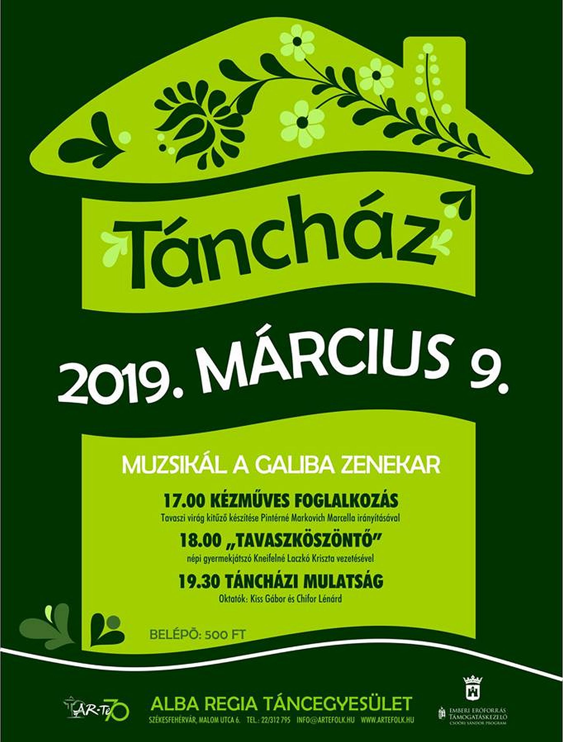 Tavaszköszöntő, népi gyermekjátszó, kézműveskedés és mulatság a Táncházban