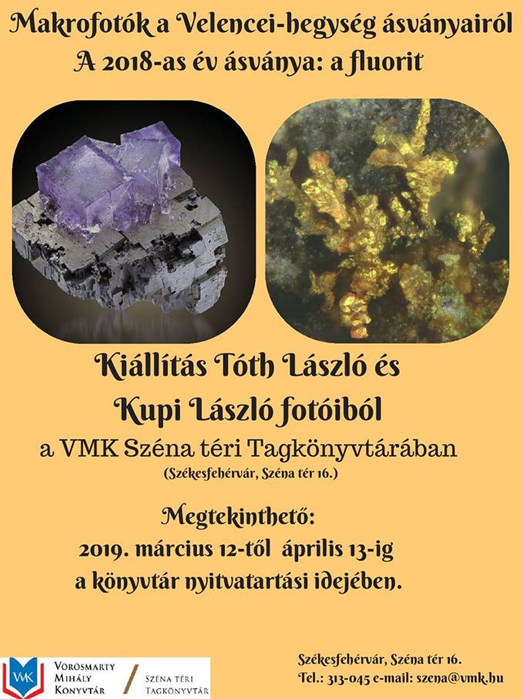 Makrofotók a Velencei-hegység ásványairól - Tóth László és Kupi László fotóiból nyílik tárlat