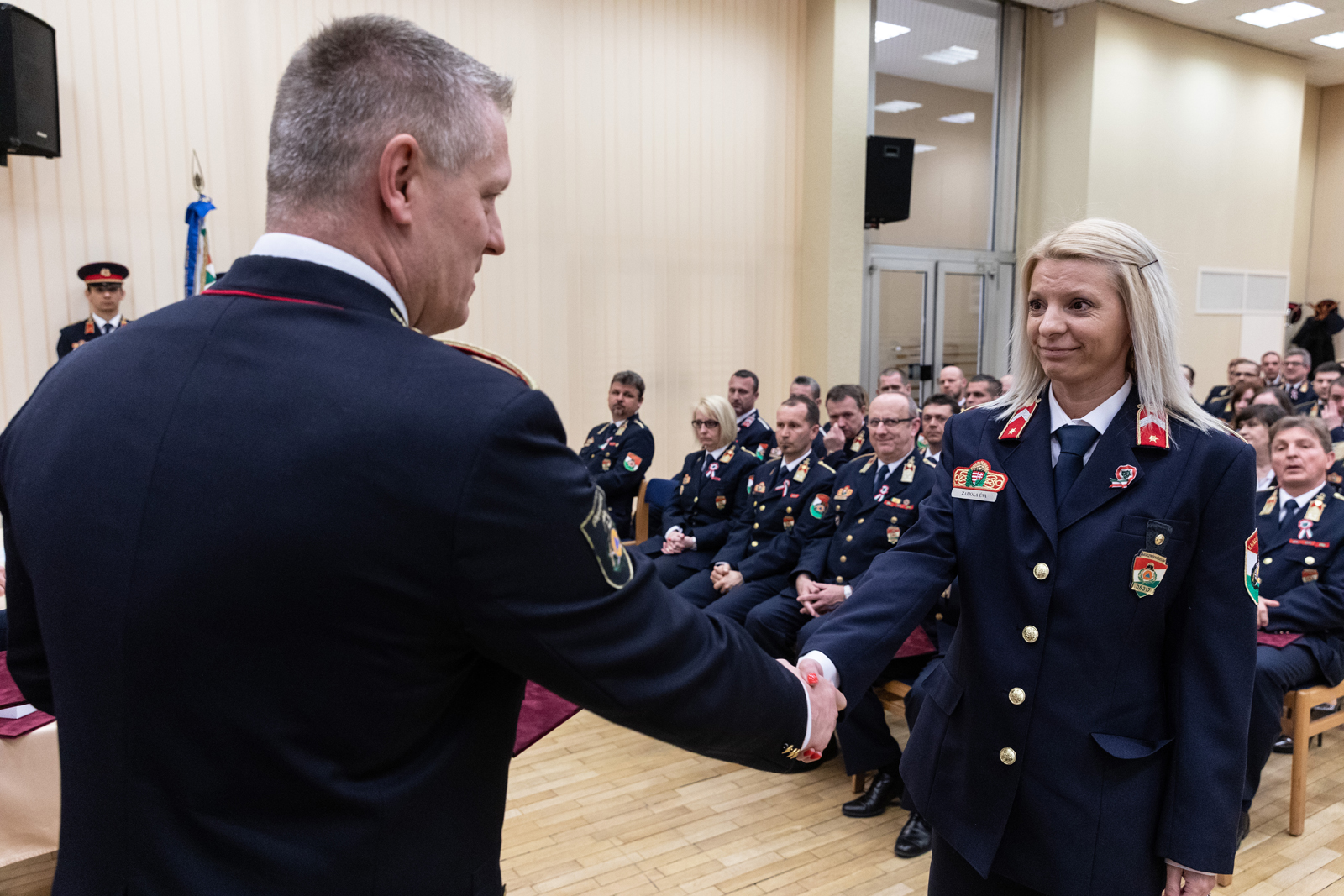 Elismerések március 15. alkalmából a Fejér Megyei Katasztrófavédelmi Igazgatóságon