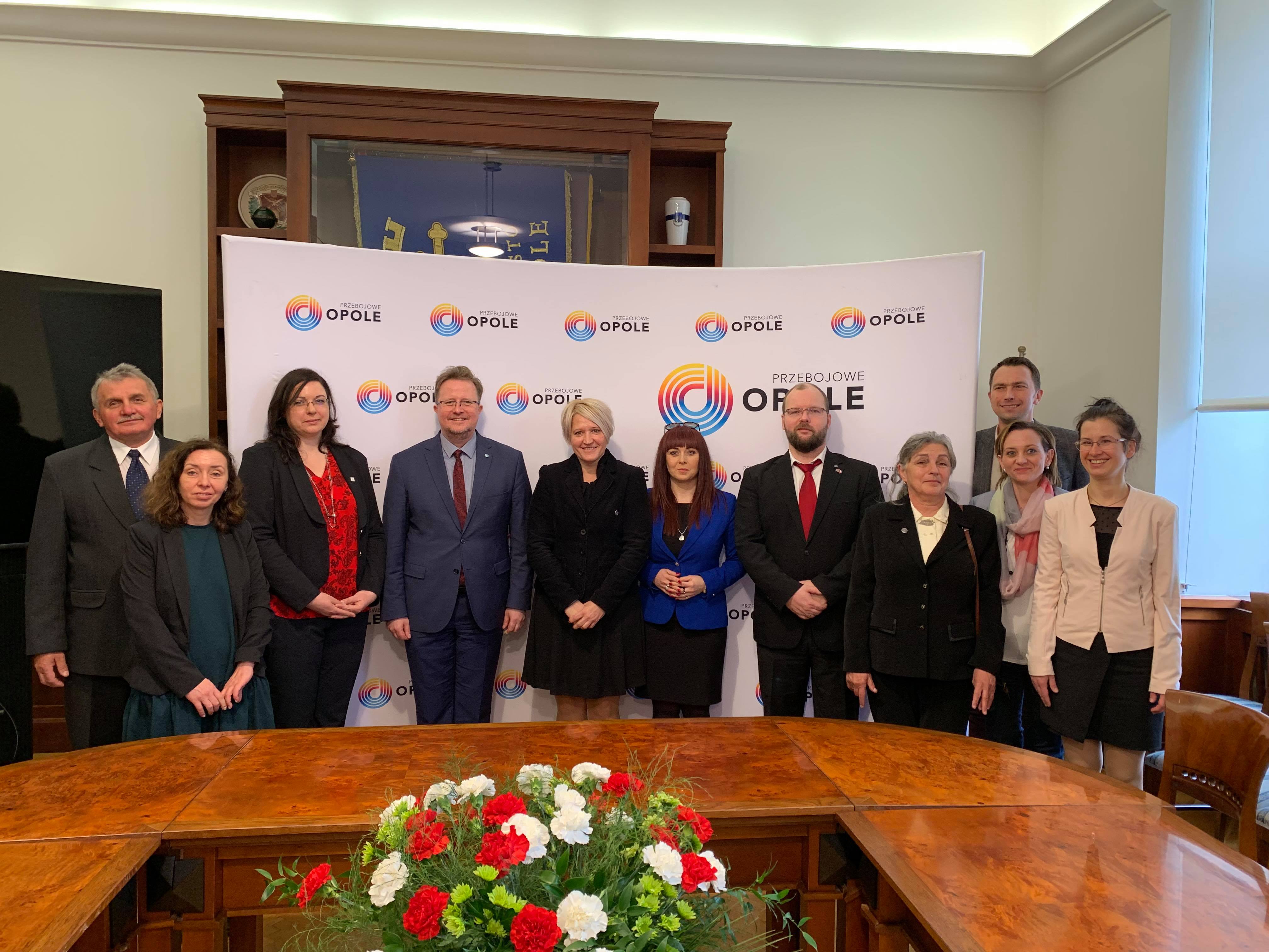 Lengyel-magyar két jó barát - városi és megyei delegáció Opoleben