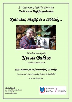 Kati néni, Mujkó és a többiek - beszélgetés Kocsis Balázs, szobrászművésszel