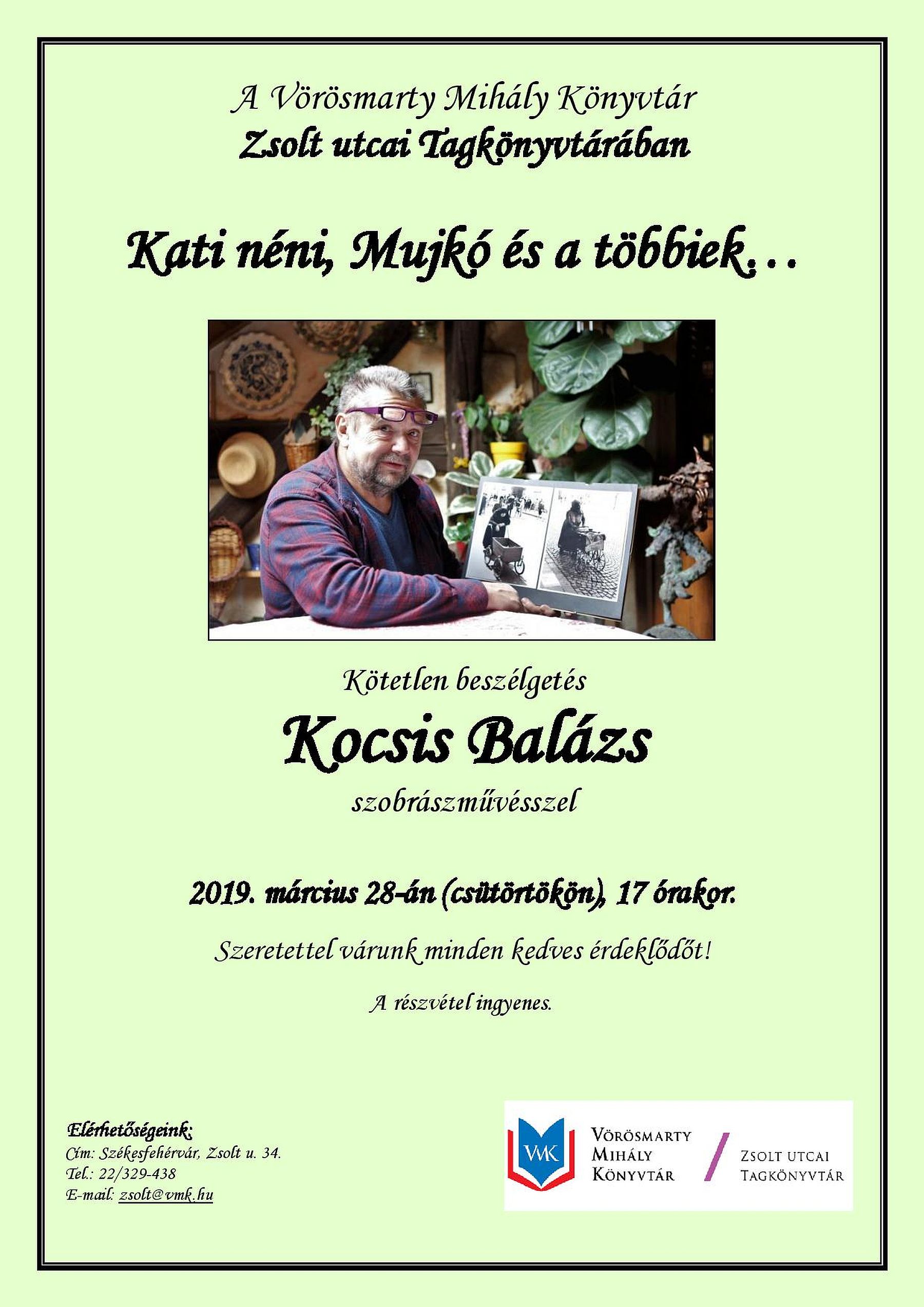 Kati néni, Mujkó és a többiek - beszélgetés Kocsis Balázs, szobrászművésszel