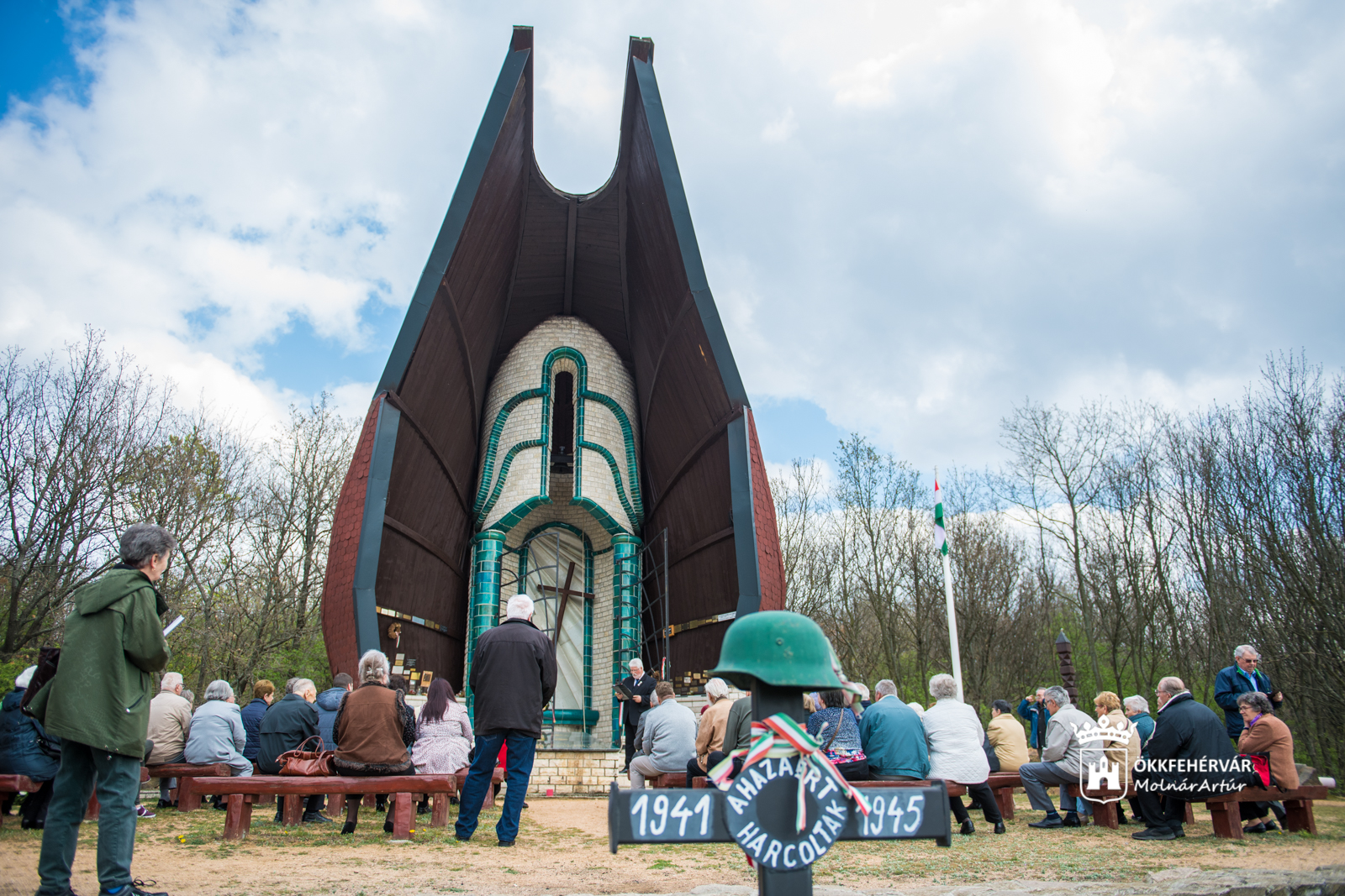 Emléktáblát avattak a Don-kanyar kápolna létrehozóinak tiszteletére