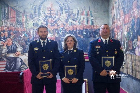 Átadták a Székesfehérvár közbiztonságáért díjakat