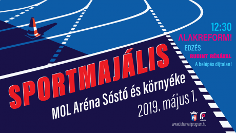 Sportmajális a Sóstón - idén is mozgással ünnepel majd Fehérvár