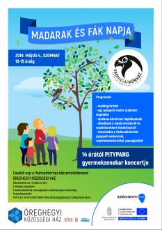 Madarak és fák napja lesz szombaton az Öreghegyi Közösségi Házban