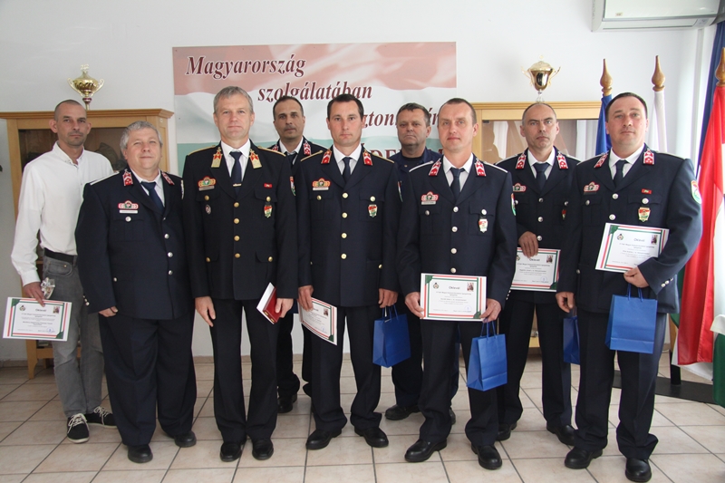 Tűzoltónapi ünnepség a székesfehérvári igazgatóságon