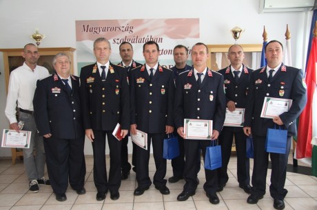 Tűzoltónapi ünnepség a székesfehérvári igazgatóságon