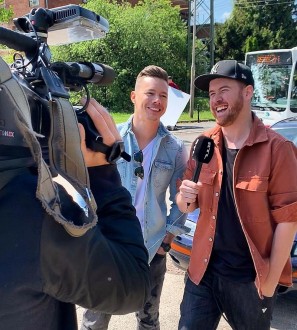 Székesfehérváron forgatja új klipjét a Fluor és Diaz