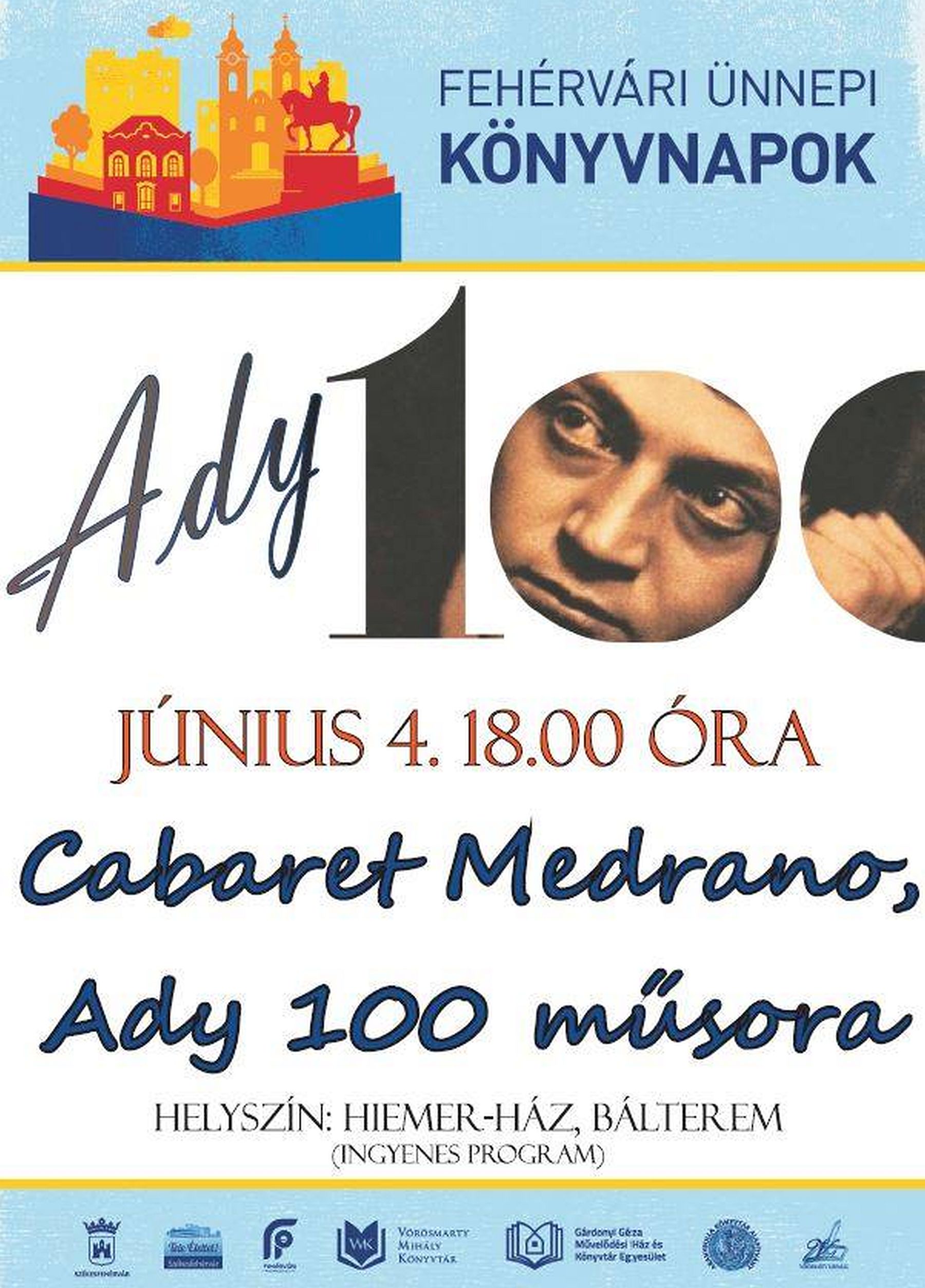 Ady 100 - a Cabaret Medrano koncertje a Hiemer-ház báltermében