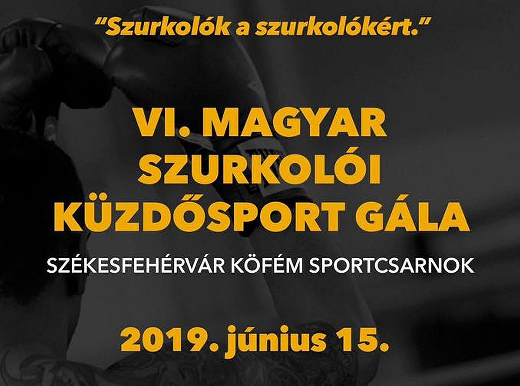 Fehérváron lesz a IV. Magyar Szurkolói Küzdősport Gála
