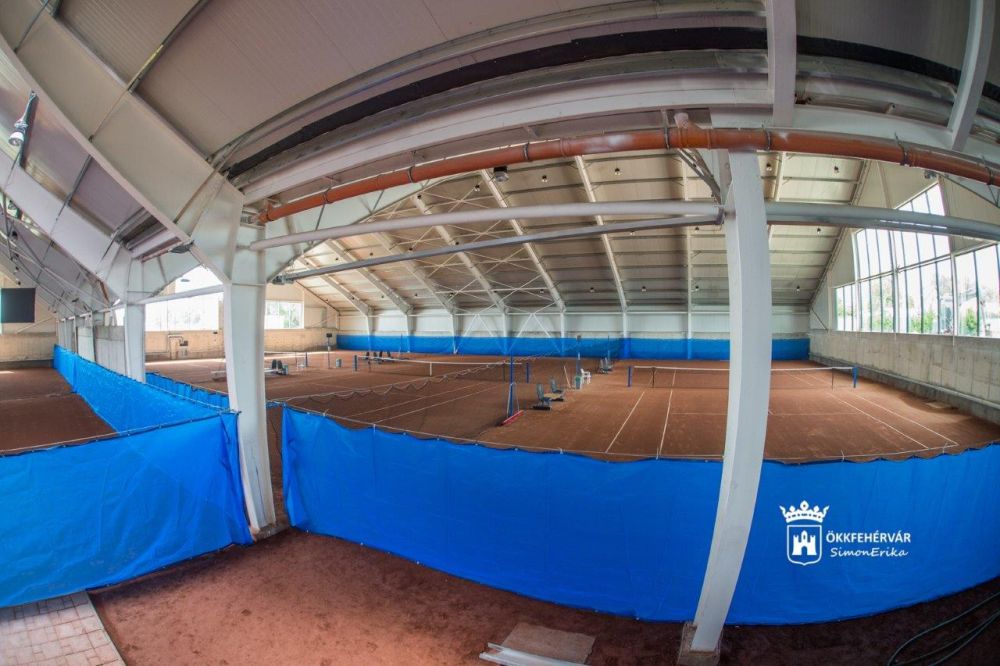 Már nem kell sokat várni, hamarosan teljesen elkészül a Kiskút Tenisz Klub csarnoka