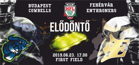 Vasárnap, hazai pályán elődöntőzik a Fehérvár Enthroners