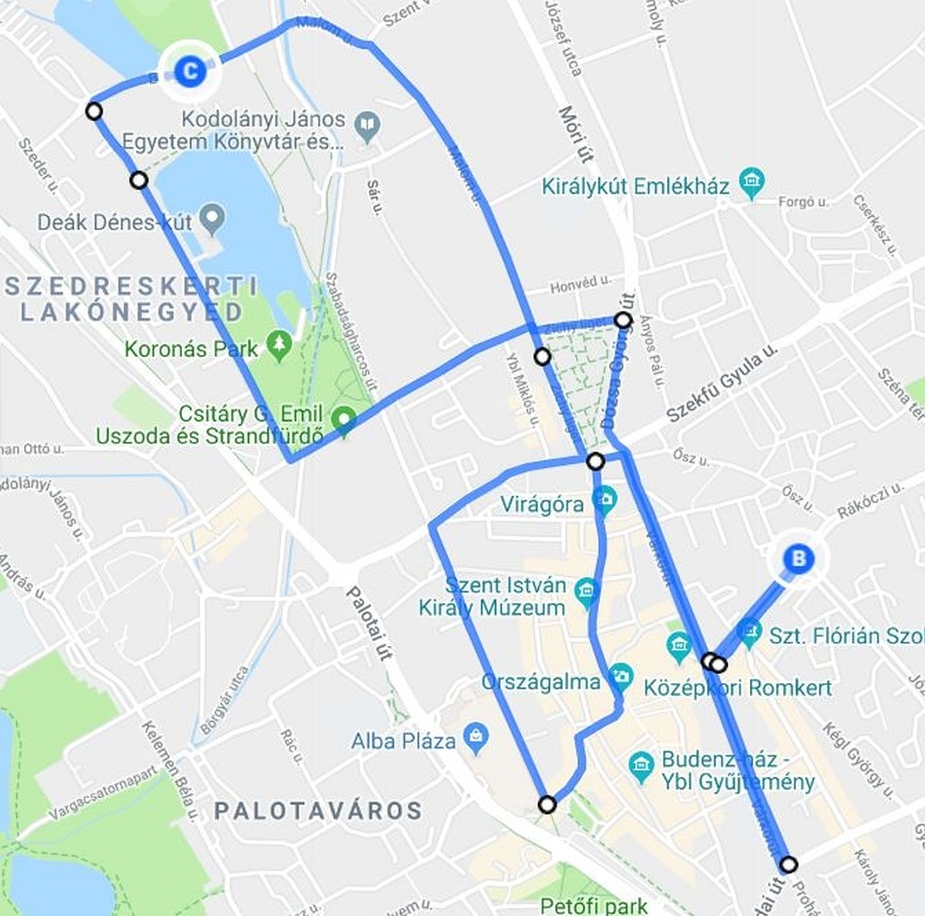 Forgalomkorlátozások lesznek vasárnap a Cerbona Fehérvár Futófesztivál útvonalán