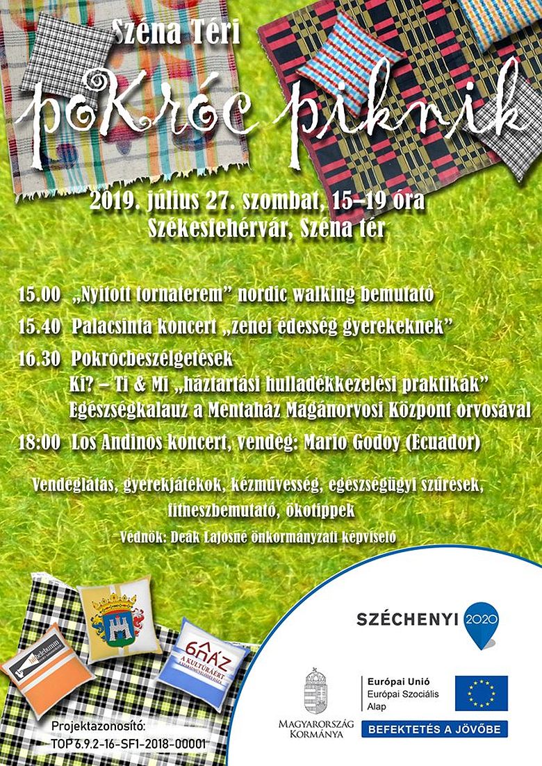 Pokróc piknik lesz a Széna téren július 27-én szombaton