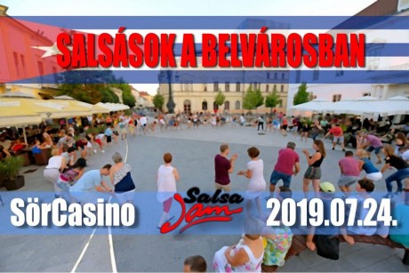 Utcatánc lesz szerdán a Belvárosban - a zenei stílus salsa és más kedvelt latin zenék