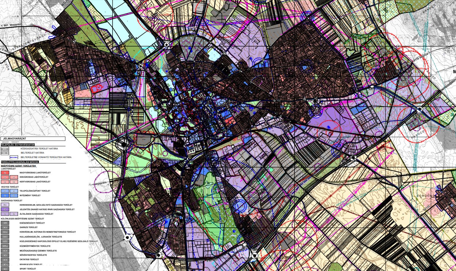 Közzétették Székesfehérvár új településrendezési eszközeit