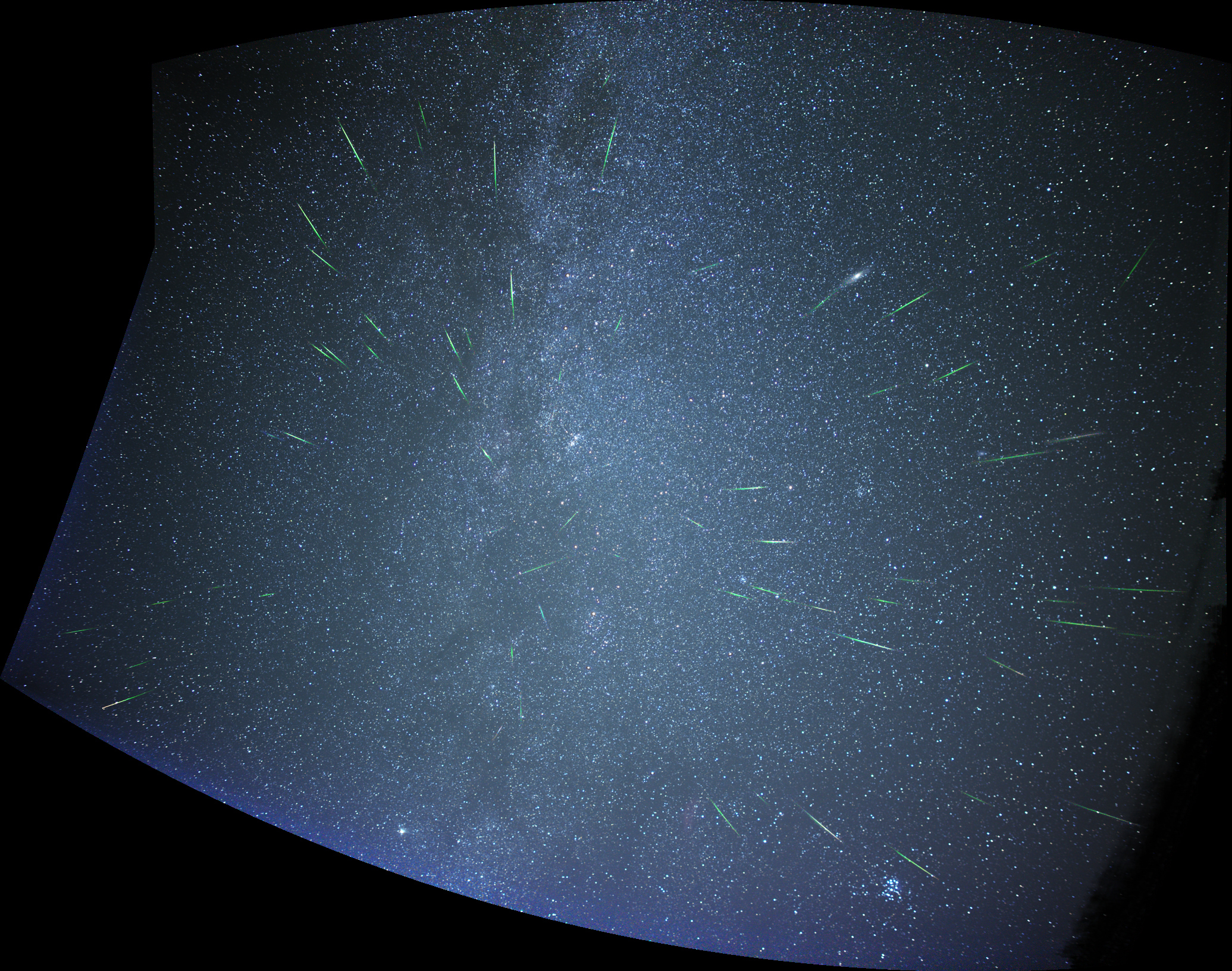 Augusztusi csillaghullás a fehérvárcsurgói Károlyi Kastélyparkban
