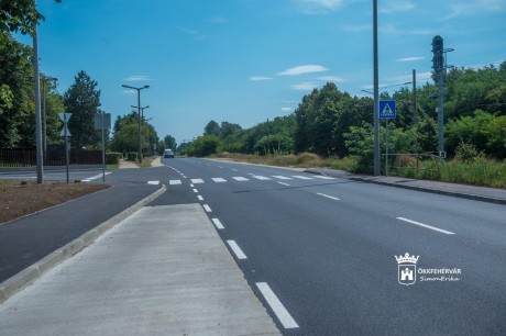 Elkészült a Vásárhelyi út legrosszabb szakaszának felújítása