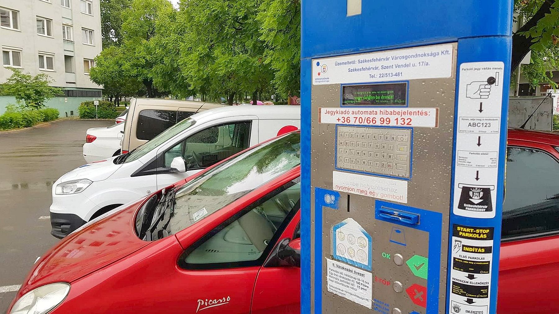 Ingyenes lesz a parkolás a négynapos hosszúhétvégén Székesfehérváron
