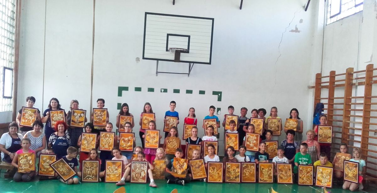 Nyári Örömfestés négy településen állami gondozott gyermekekkel