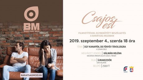 Egy kanapén, de fényév távolságra - évadnyitó Csajos est a Barátságban