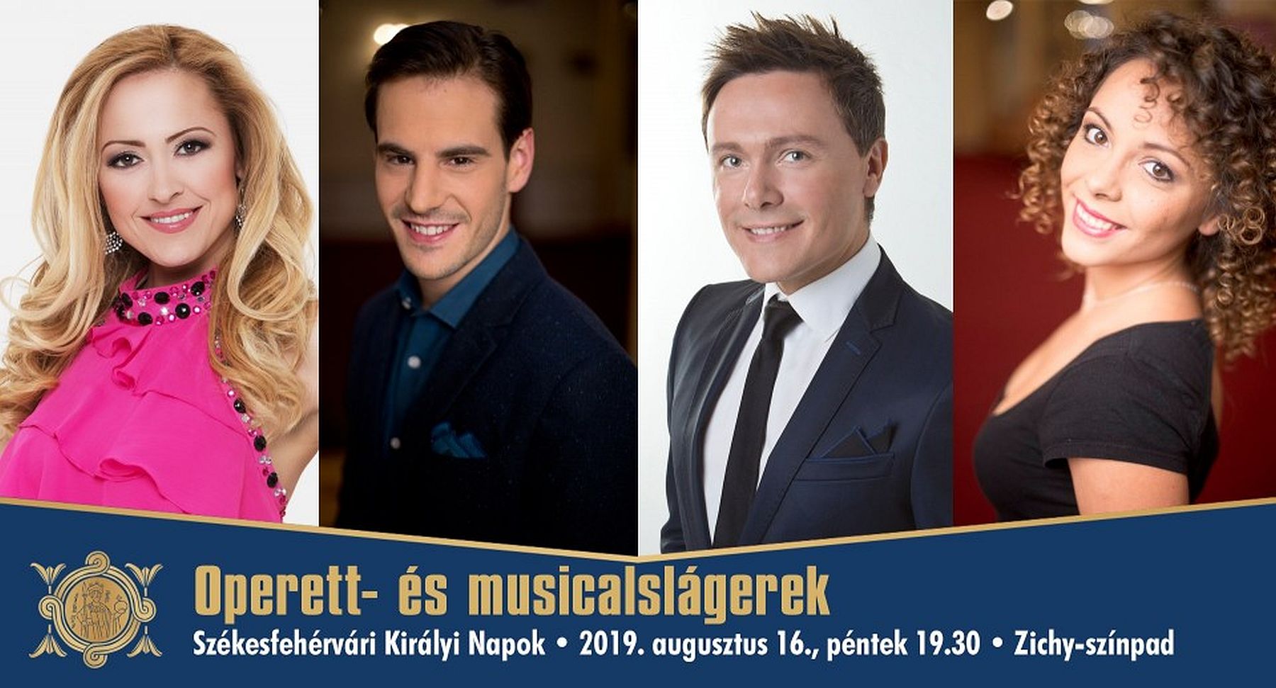 Operett- és musicalslágerek címmel lesz koncert pénteken este a Zichy színpadon