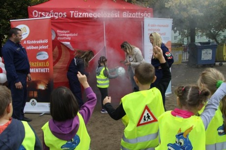Biztonság hete Németh László Általános Iskolában
