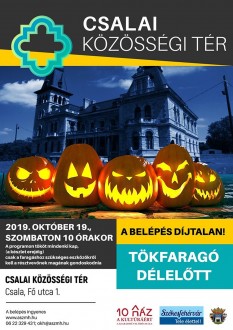 Tökfaragás lesz szombaton délelőtt a Csalai Közösségi Házban