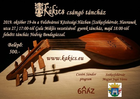 Évadnyitó szüreti táncház lesz szombaton a Kákics együttessel