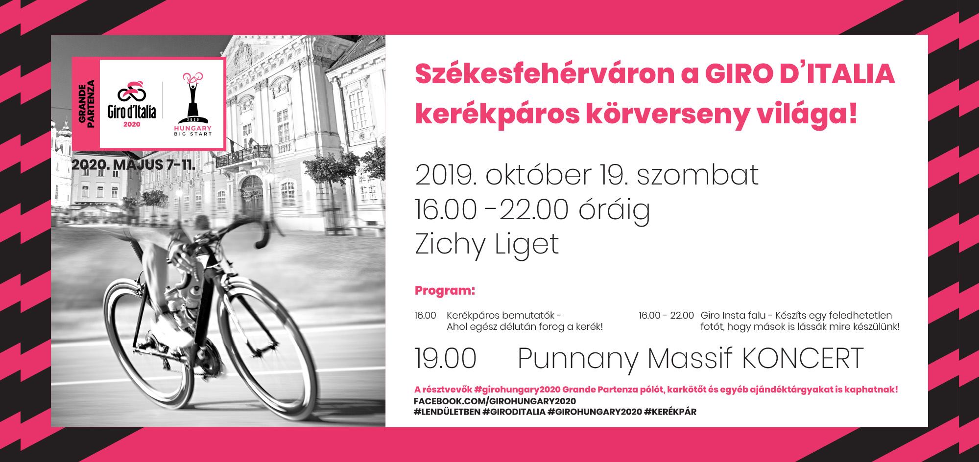 Giro 2020 - közös élménybiciklizés Ivan Bassoval Székesfehérváron