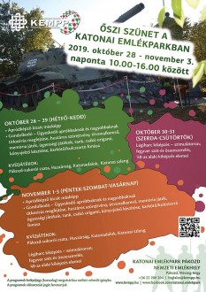 Őszi szünet a Katonai Emlékparkban - változatos programok várják a családokat