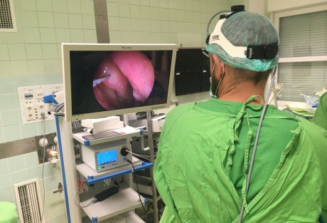 Huszonkétmilliós fejlesztés a Szent György Kórház fül-orr-gégészeti osztályán