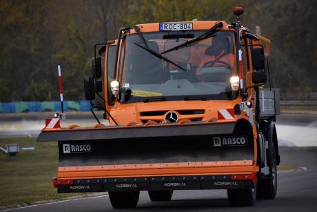 Téli üzemmódra váltott a Magyar Közút