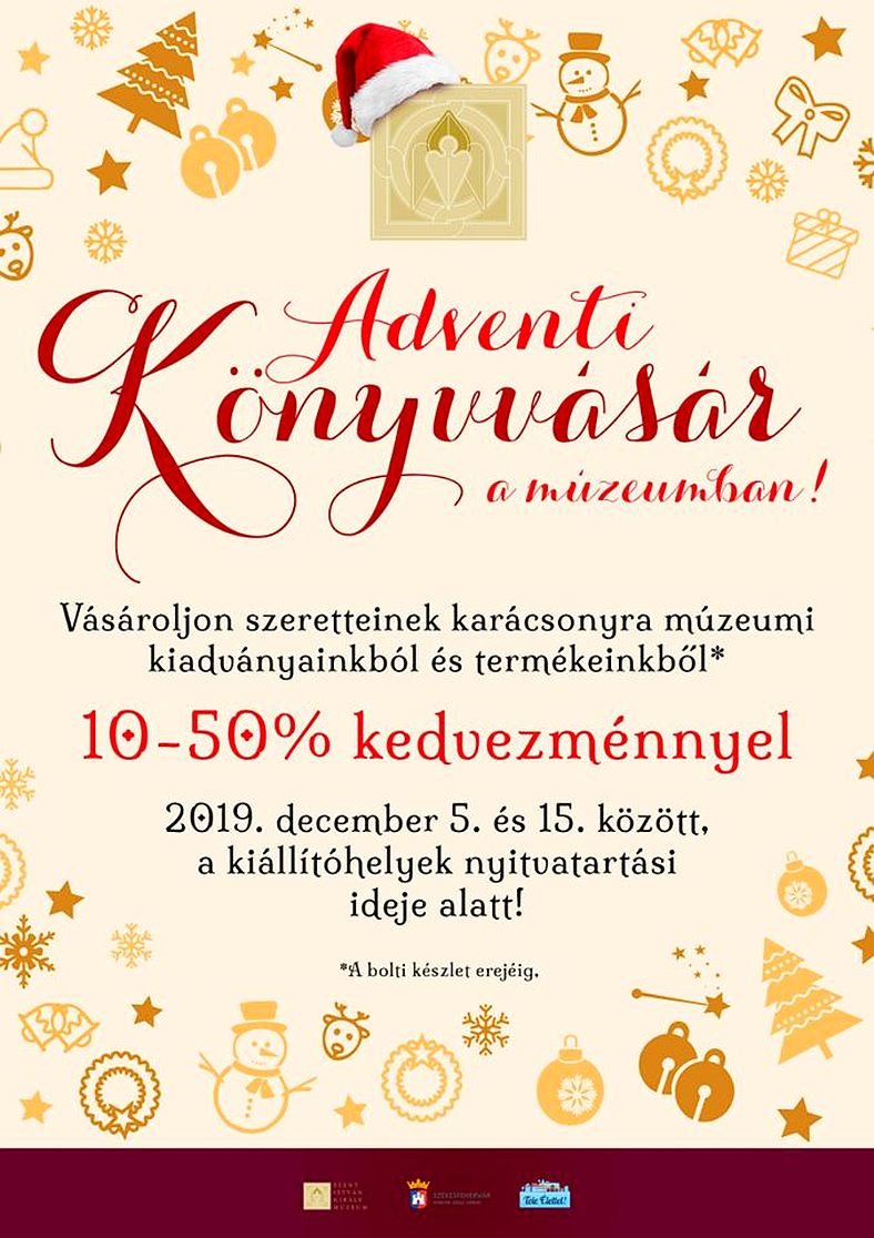Adventi könyvvásár kezdődött a múzeum kiállítóhelyein