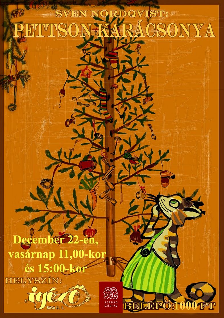 Karácsonyi mesejáték a Szabad Színház előadásában