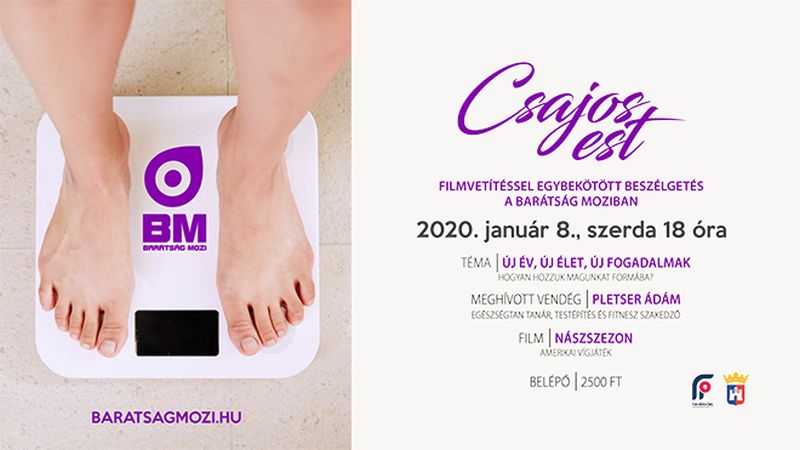 Új év, új élet, új fogadalmak – évindító Csajos est a Barátságban